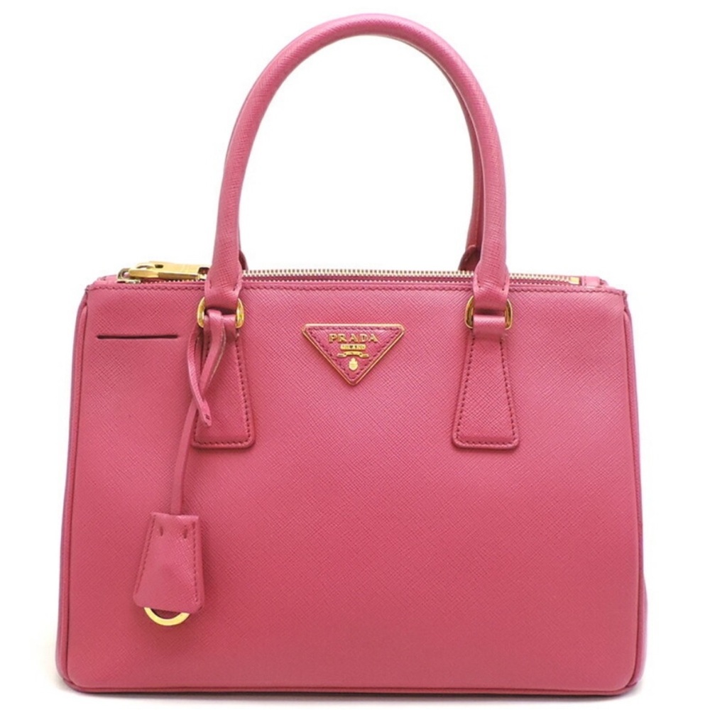 Prada Fuchsia Leather Satchel